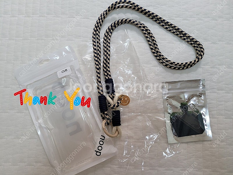 로프스트랩 +태그홀더 핸드폰목걸이줄--0