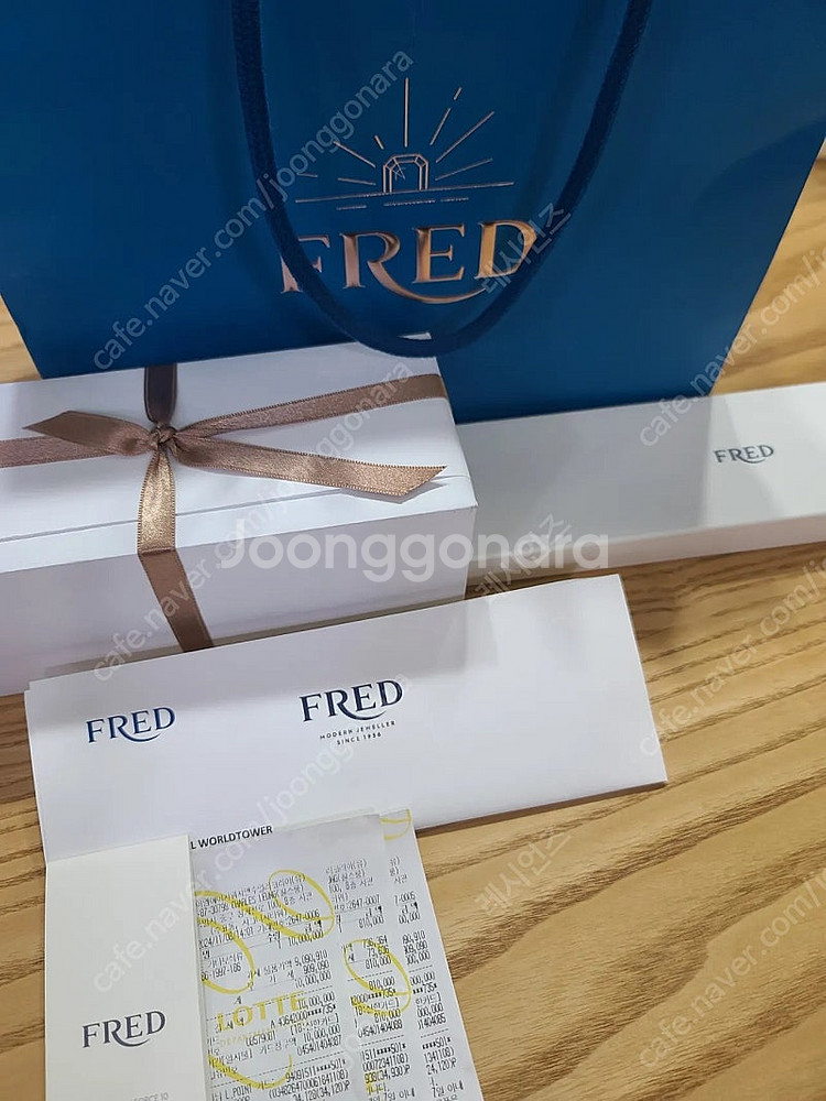 24년 프레드 포스텐 팔찌 라지 로즈골드 18K 링크 ...--3