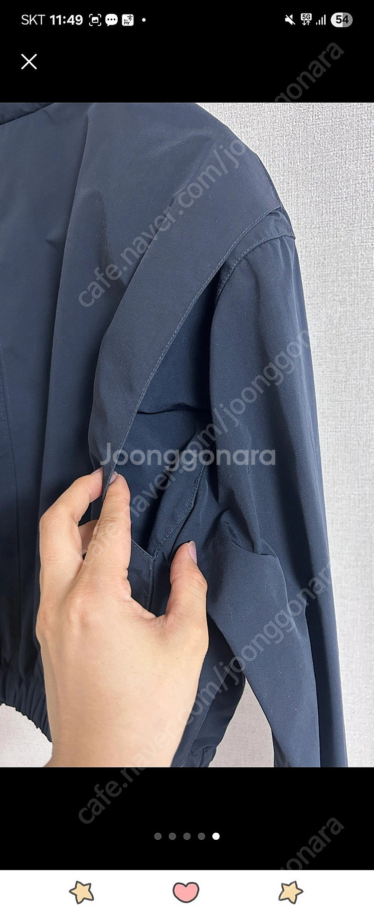 나이키골프 나이키 크롭 바람막이 나이키 크롭 블루종. ...--4
