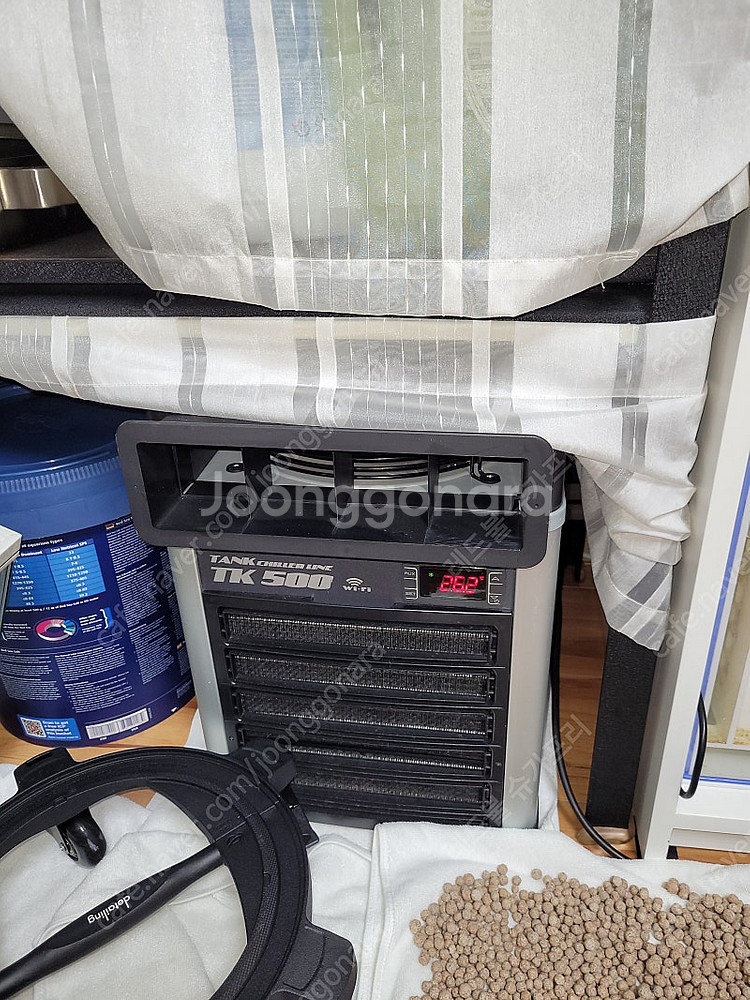 해수 수조용 테코 냉각기 TK-500 박스 풀셋 팝니다--0