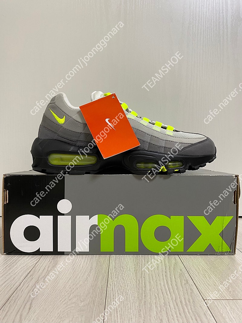 NIKE AIR MAX 95 NEON OG RETRO 2015 US8.5(265mm)