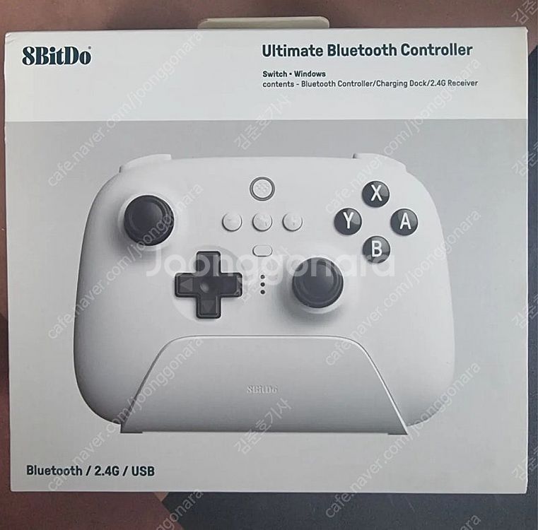 8bitdo 얼티메이트 팔얼블 ns버전 화이트 판매합니...--0