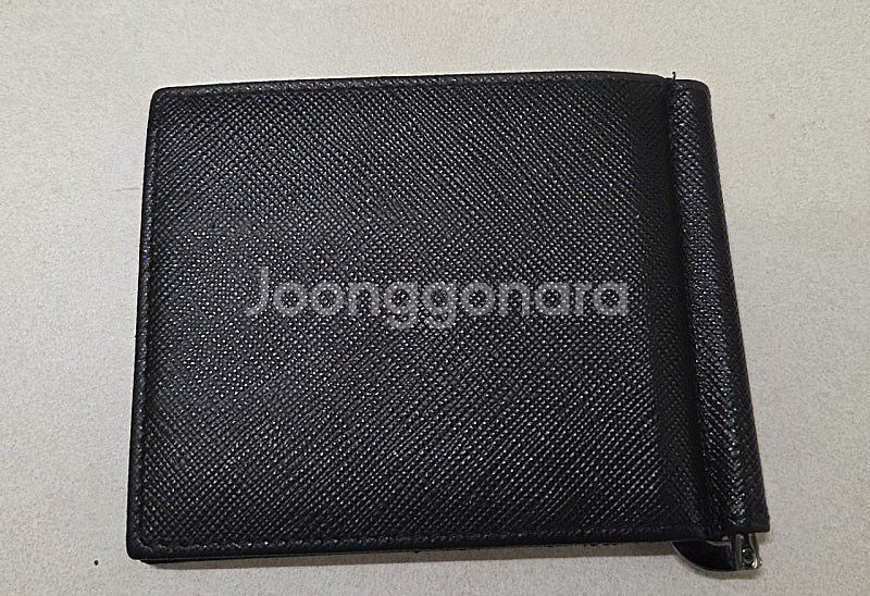 프라다 머니클립 남성 반지갑 정품--3