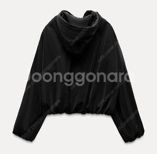 ZARA 자라 후드 점퍼 S 사이즈(블랙)--3