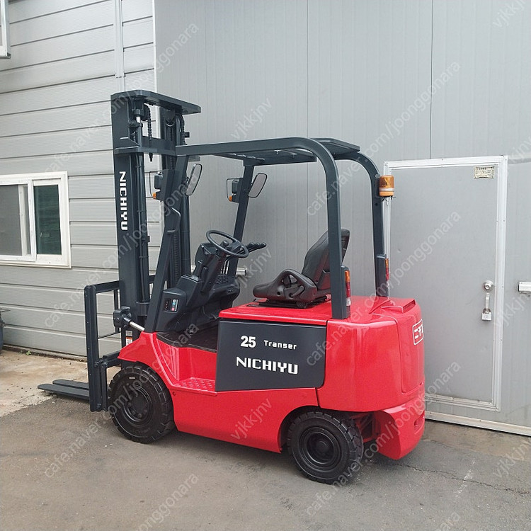 [신차수준]니찌유 전동지게차 2.5톤 2단 4000MM 싸이드쉬프트장착 중고 2019년식 타이어 신품 이미지