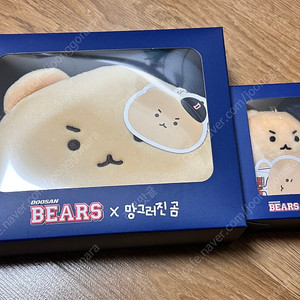 (미개봉) 두산베어스 x 망그러진곰 2025 어센틱 유니폼 (100/L), 피크닉세트, 헌터 콜라보 판매