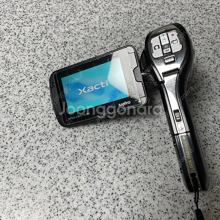 산요 작티 CA100 블랙 디지털카메라 캠코더 디카 똑...--1