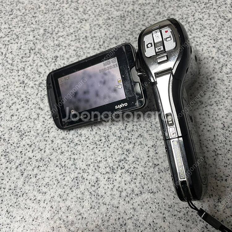 산요 작티 CA100 블랙 디지털카메라 캠코더 디카 똑...--2