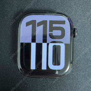 애플워치10 제트블랙 46mm M/L 밴드