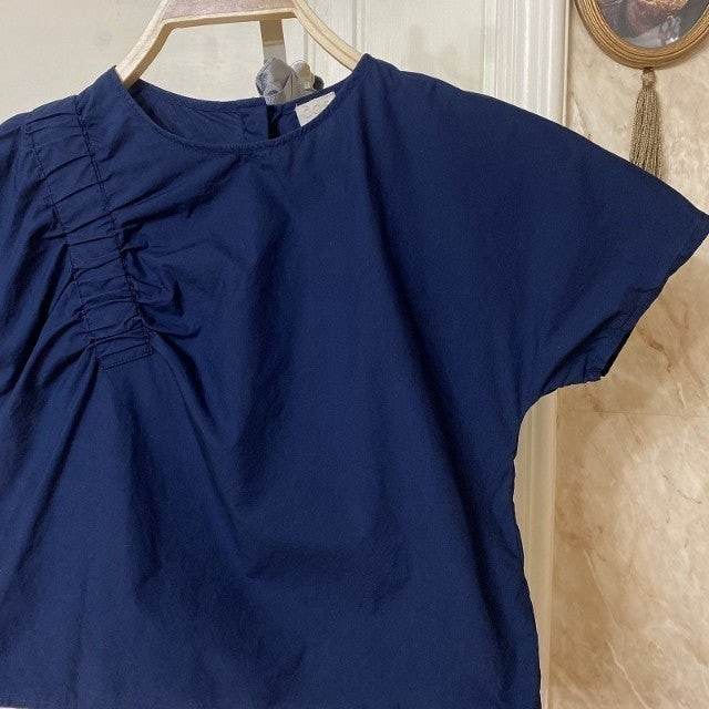 120호(5-6세) COS 키즈 블라우스 / ZARA 키즈 티셔츠 / 닥스 리미떼두두 보보쇼즈 봉쁘앙 이미지