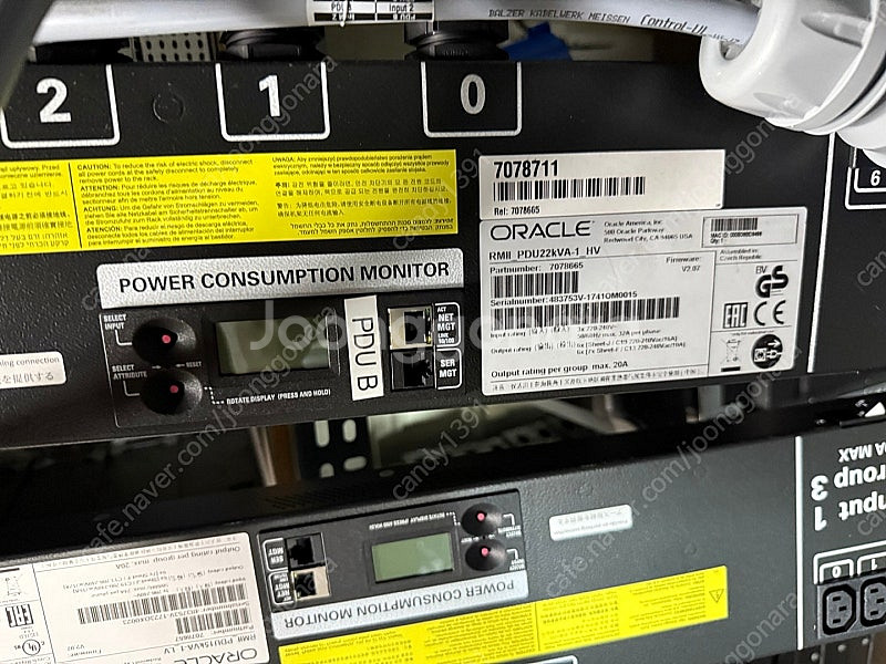 판매) ORACLE PDU 7078665,7078657--2