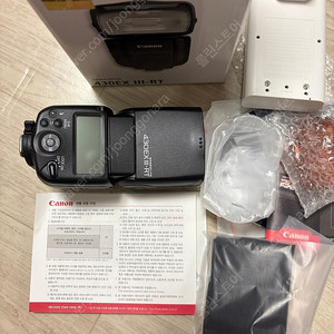 캐논 SPEEDLITE 430EX III-RT 스트로보 판매