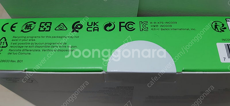 [미개봉] 벨킨 INC009 7in1 USB 3.1 T...--3