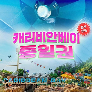 캐리비안 베이 골드 시즌 종일 이용권+조끼 판매합니다