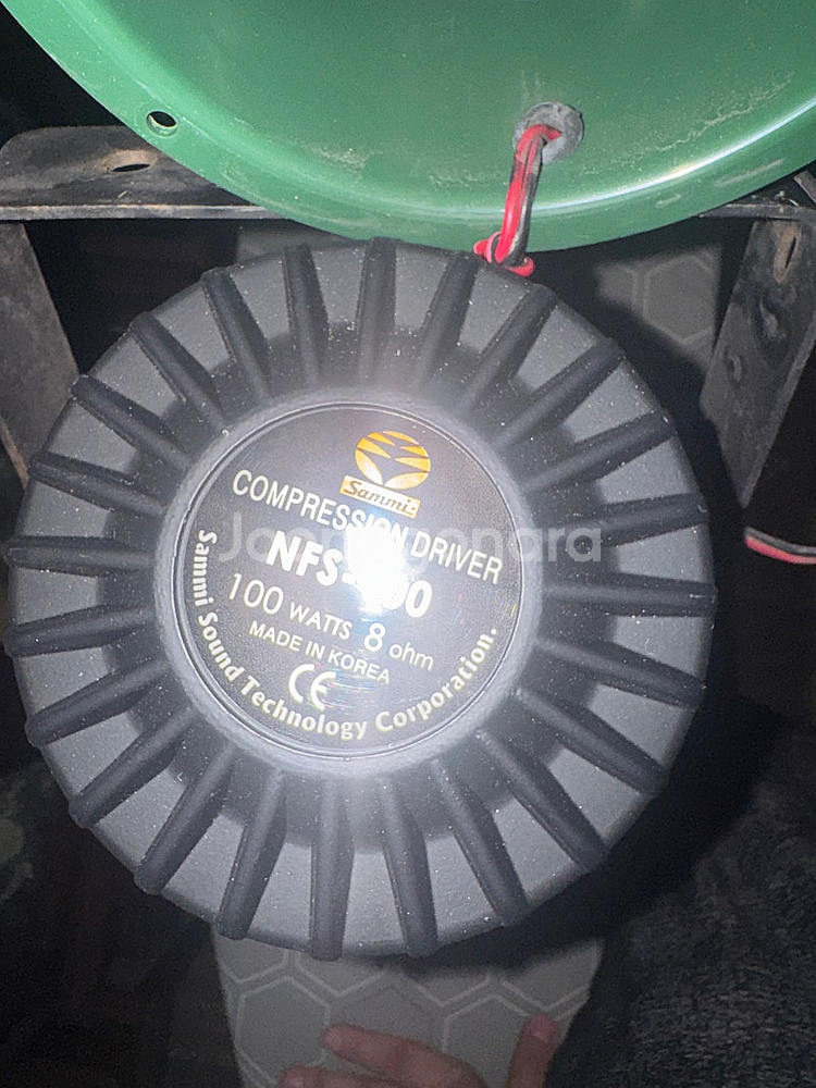 NFS-100 스피커 유닛 유니트 팝니다. 마을 방송, 차량 방송 장사용 / 바로 사용 가능--3