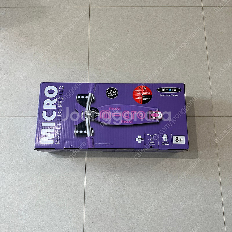 마이크로킥보드 맥시T 프로 디럭스 LED 미개봉 새제품...--2