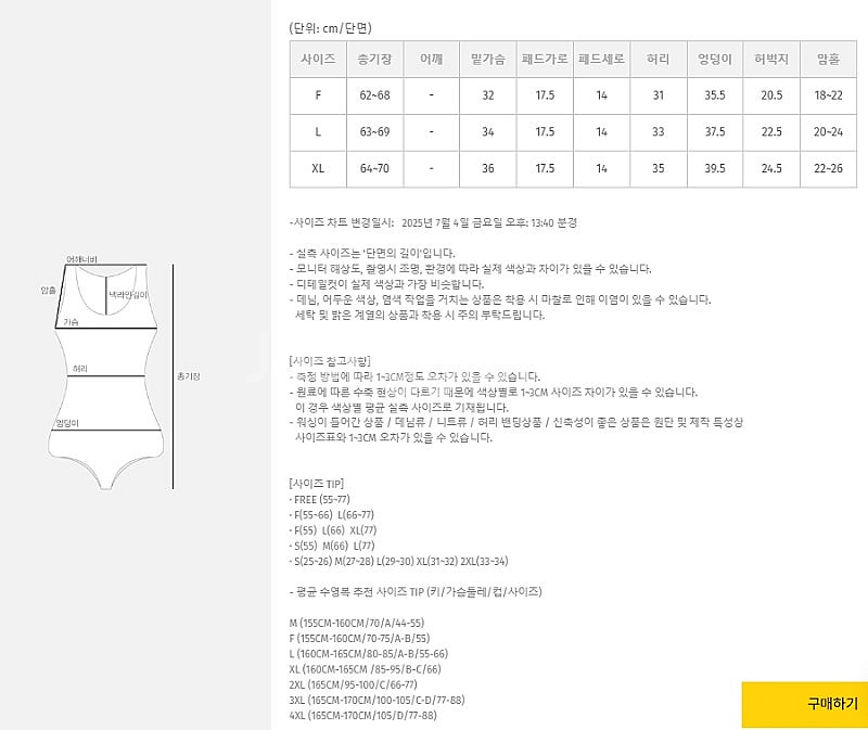 육육걸즈 66girls 썸머블룸 수영복 모노키니 원피스...--7