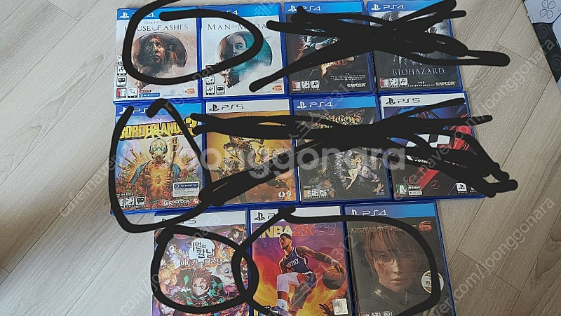 PS5 1218A + 게임cd--1