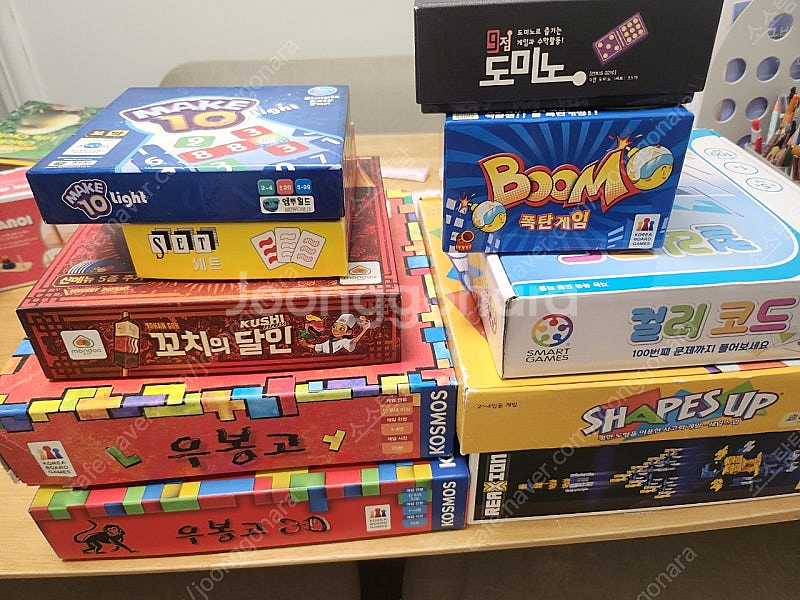 각종 보드게임 일괄(우봉고, 우봉고3d,꼬치의 달인,s...--0