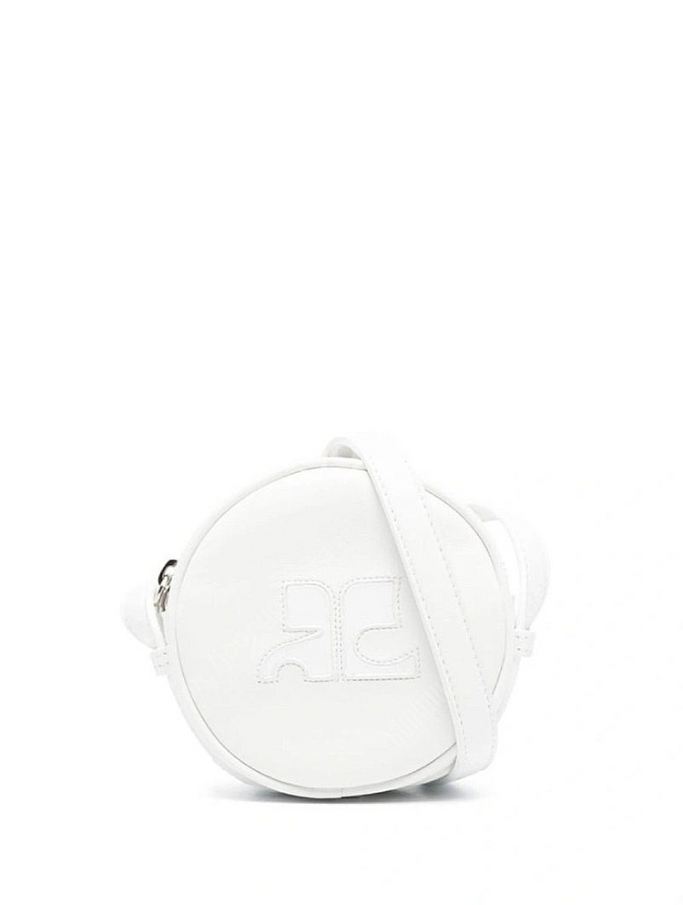 Courreges 꾸레쥬 크로스백 서클 화이트 새상품--2