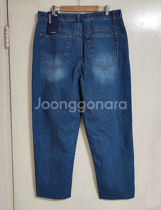 새옷 여름청바지34 테이퍼드 남성데님 와이드청바지--1