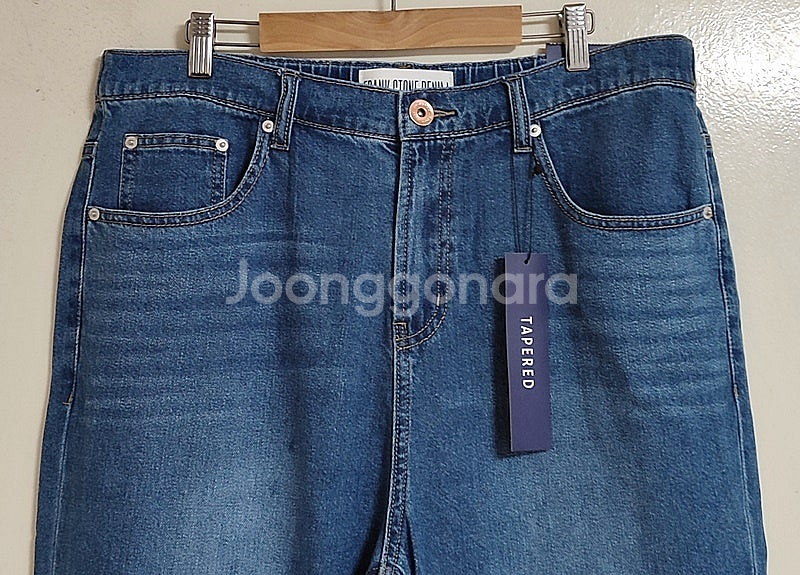 새옷 여름청바지34 테이퍼드 남성데님 와이드청바지--2