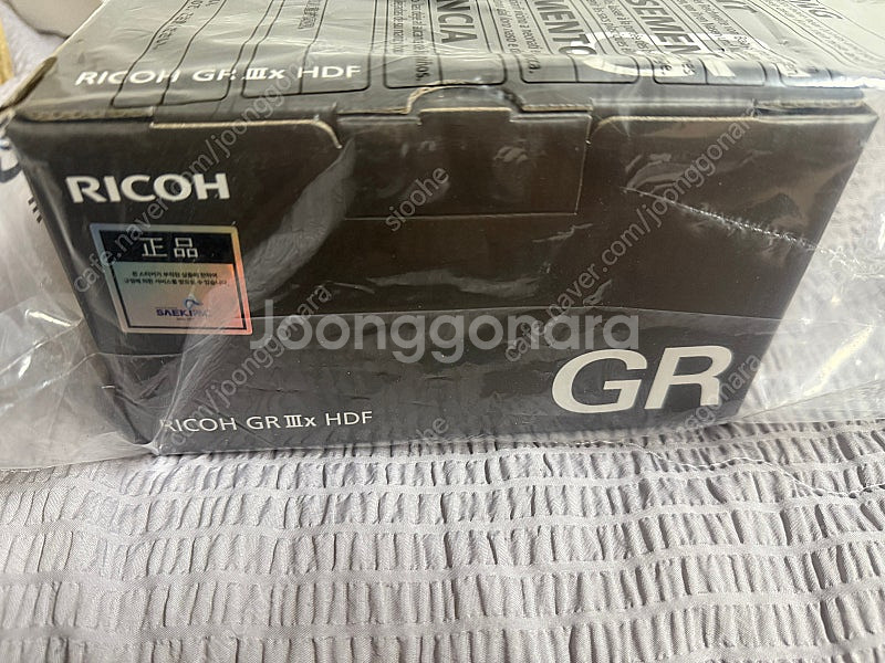 리코 gr3x HDF 미개봉 팝니다--1