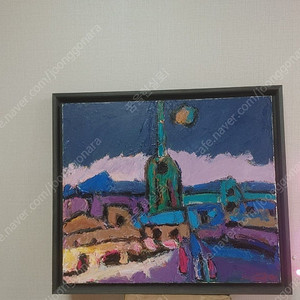 카톨릭 화가 김재형 화백작품 이국적 설경