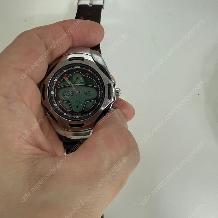 시티즌 빈티지 프로마스터 다이버 아나디지 시계--5