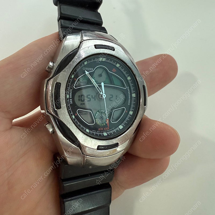 시티즌 빈티지 프로마스터 다이버 아나디지 시계--8