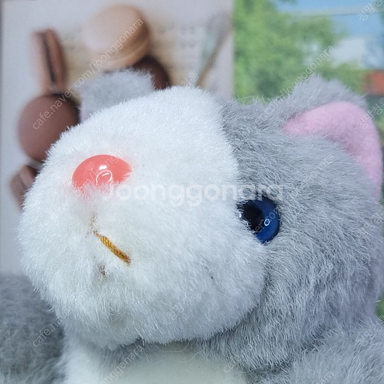고전 빈티지 고양이인형 인형키링--7