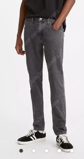 리바이스 512 청바지 31x32 사이즈 다크 그레이 워싱진 levis 512 slim taper jeans--0
