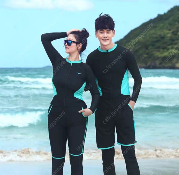 당일발송! 블라인 남성 여성 래쉬가드 빅사이즈 커플 남자 수영복 이미지