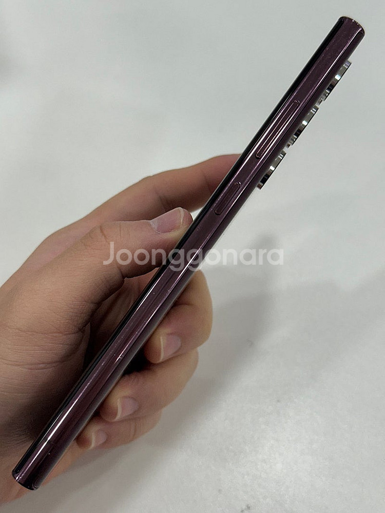 갤럭시S22울트라 버건디 256GB (S908) 외관 ...--2
