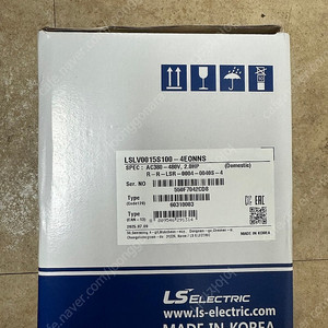 LSLV0015S100 - 4EONNS 2마력 LS인버터
