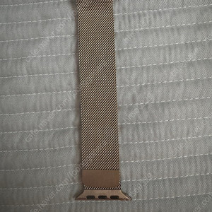 애플정품 애플워치 46mm 골드색상 밀레니즈 및 루프 텐저린 브레이드 솔로 루프 팝니다
