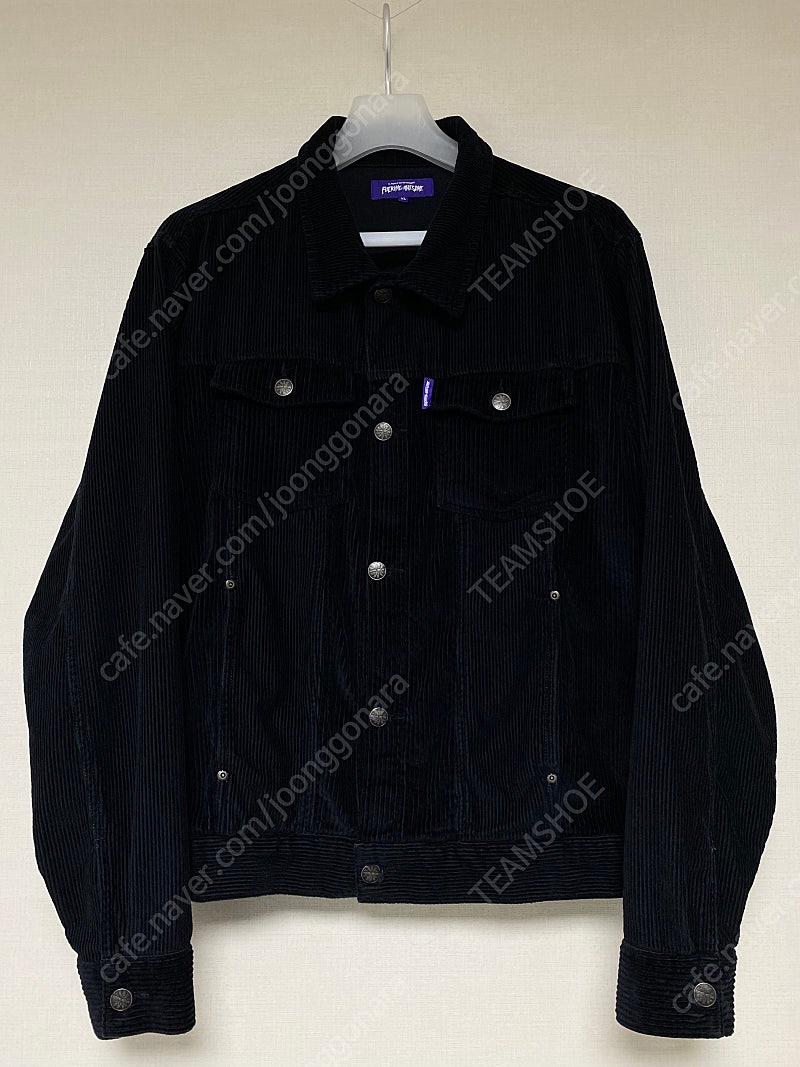 FUCKING AWESOME CORDUROY TRUCKER JACKET BLACK XL