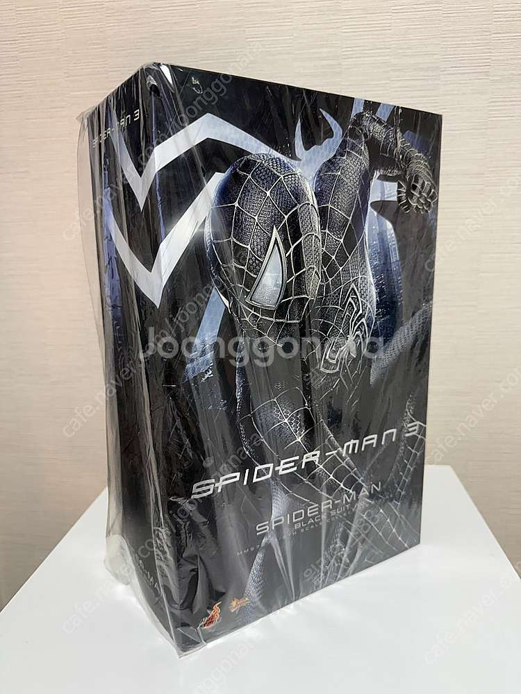 핫토이 정품마블 스파이더맨3 mms727 블랙 수트 일...--3