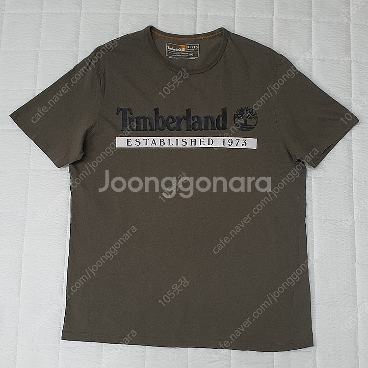 팀버랜드 오버핏 반팔티 남자105--0