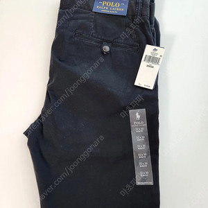 polo ralphlauren 폴로 치노 스트레치 팬츠 (블랙 32X30 사이즈)