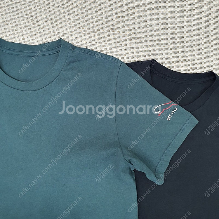푸마 오버핏 반팔티 남자95 (2벌가격)--3