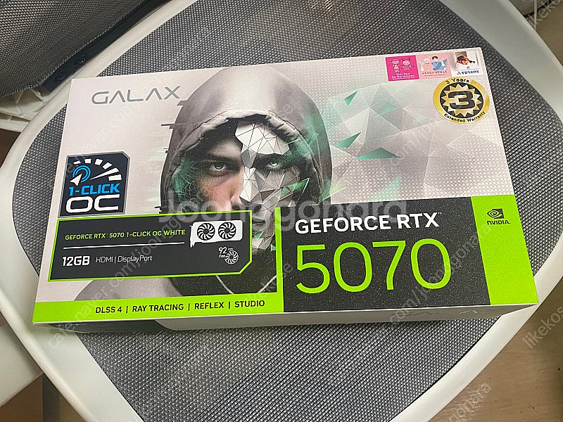 갤럭시 GALAX 지포스 RTX 5070 WHITE O...--0