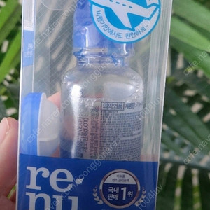 새상품) 리뉴 후레쉬 여행용 렌즈세정액 60ml + 렌즈케이스 세트