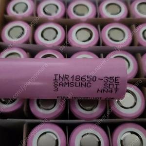 INR 18650 - 35E 미사용 신품 배터리