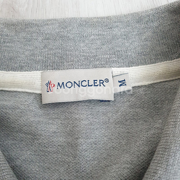 몽클레어 패치 반팔 PK티셔츠 M사이즈--4