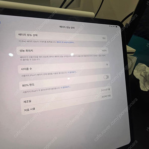 아이패드프로 m4 13인치 wifi 256g+정품 키보드케이스+애플펜슬 프로 팝니다