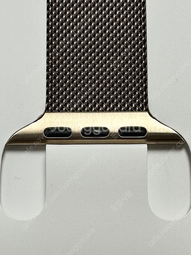 애플워치 정품 밀레니즈루프 골드 44mm--2