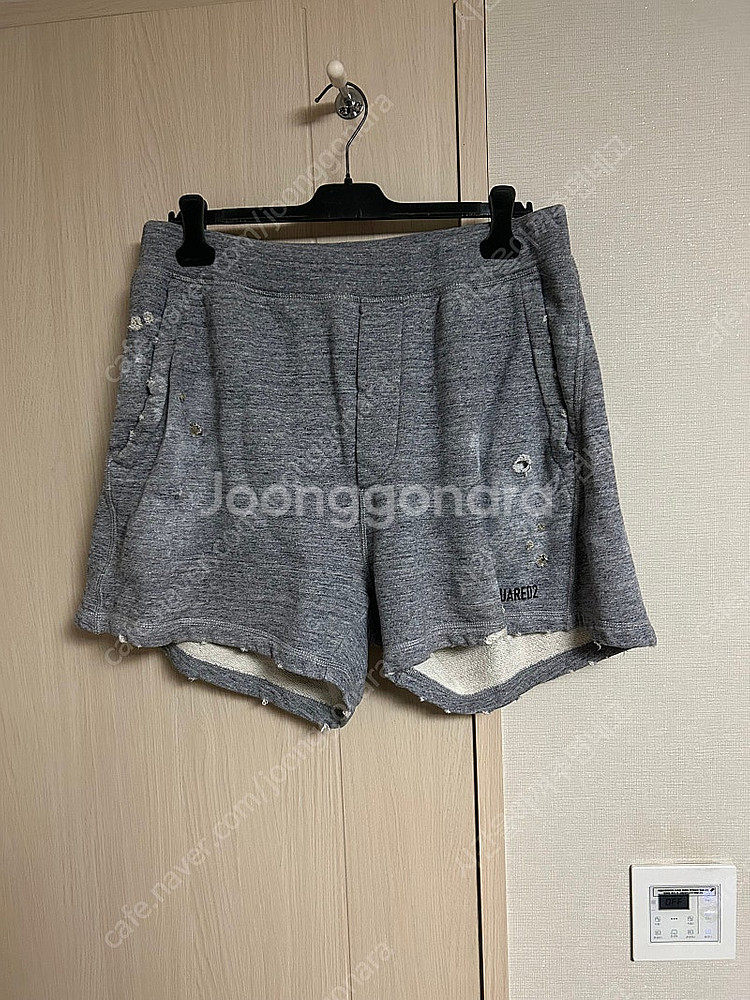 디스퀘어드 디스트로이 트레이닝 쇼츠 반바지--0