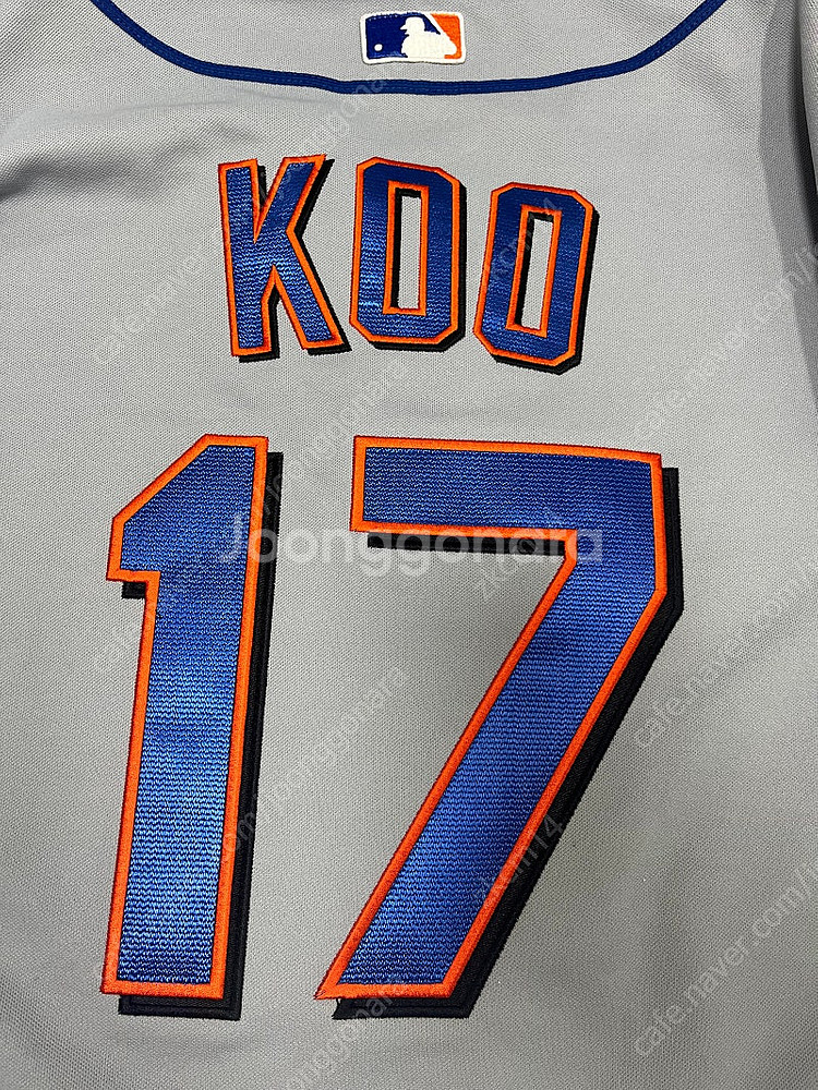 마제스틱 구대성 뉴욕 메츠 어웨이 정품 어센틱 유니폼--6