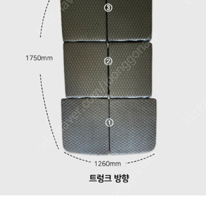 4세대 카니발 9인승 차박 평탄화 매트 팝니다ㆍ